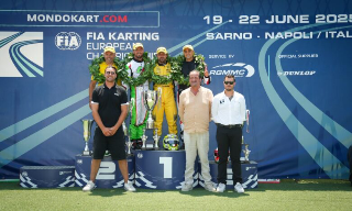 Antonio Piccioni è Campione Europeo di Kart nella categoria KZ2 Masters